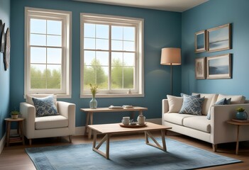 Fototapeta premium modern living room