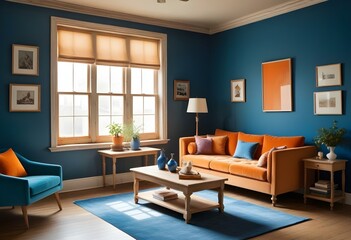 Fototapeta premium living room interior 