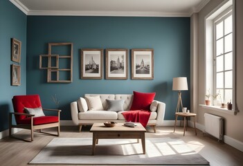 Fototapeta premium living room interior 
