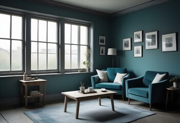 Fototapeta premium living room interior 