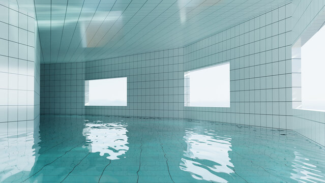 Liminal Pool Background