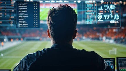Sports analysts using data science to track and optimize athlete performance and game strategy - Powered by Adobe