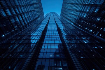 Dynamic Synchronized Circuits in Electric Blues: A Visual Symphony of Light and Motion