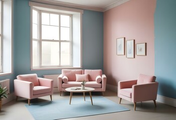 modern living room with sofa