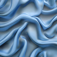 Obraz premium blue satin background