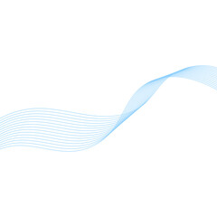 Abstract Blend Wave Line