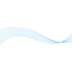 Abstract Blend Wave Line