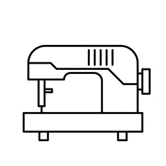 Electric Sewing Machine Outline