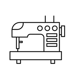 Electric Sewing Machine Outline