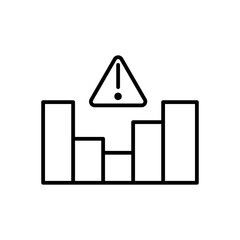 risk assessment line icon
