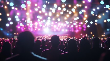 Microphone On Stage