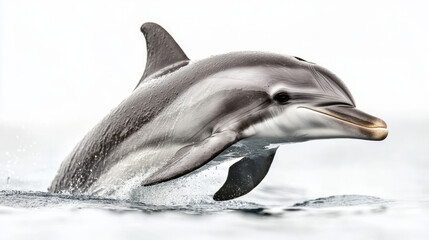 Obraz premium dusky dolphin leaping exquisite wildlife moments captured in the ocean