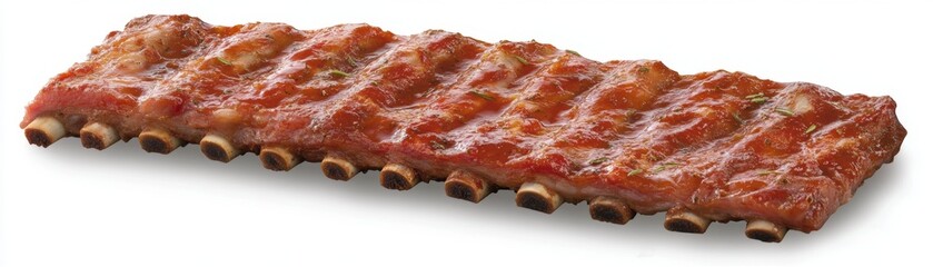 Flavorful Sticky Ribs Infused with Garlic and Rosemary Seasoning for Gourmet BBQ Delight