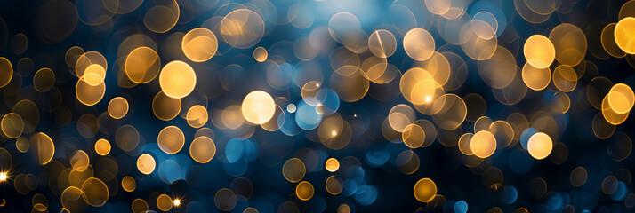 Golden Bokeh Lights