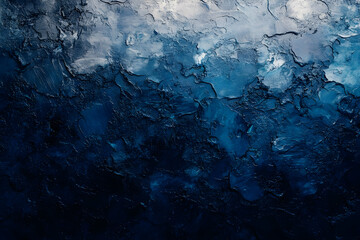 Abstract Background Deep Blue Textured Wall Illustration