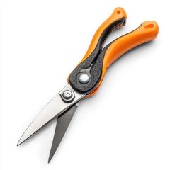 Obraz premium Pruning shears with sharp blades and ergonomic handles. isolated on transparent background