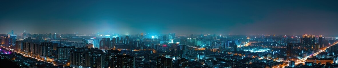 Fototapeta premium Night Cityscape