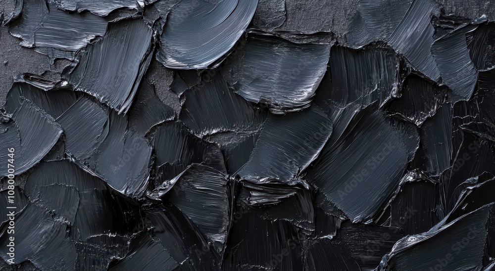 Poster a textured surface featuring overlapping, dark, jagged layers resembling scales or scales-like patte