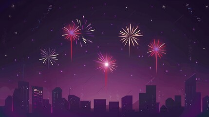 Night City Fireworks