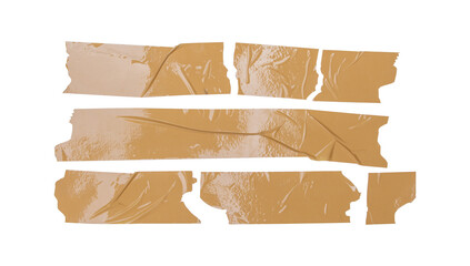 Sticky Tape PNG for Digital Designs on Transparent Background. Useful for adding realistic tape elements to graphic design projects.