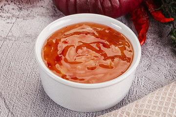 Asian sweet and sour chilli sauce