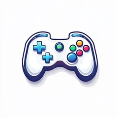 Minimalistic Gamepad Logo Design for Gaming and Esports Branding