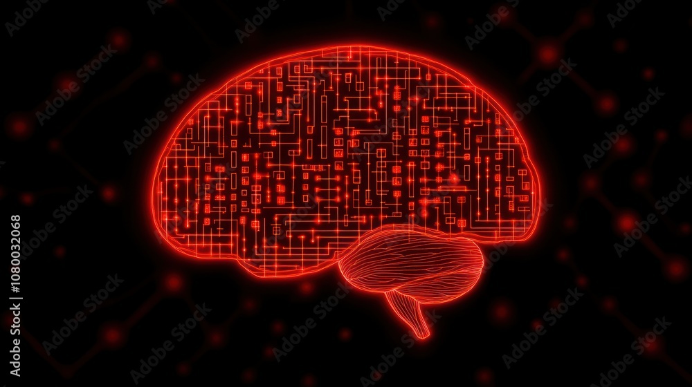 Poster Explore the intersection of technology and neuroscience in modern innovation