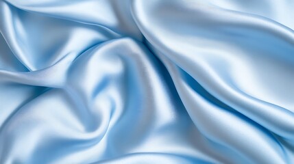 Fototapeta premium Background of soft baby blue with a smooth, silky texture