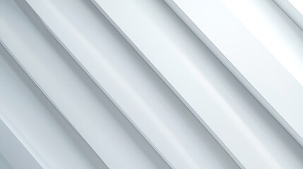 Obraz premium White luxury background with diagonal grey shadow stripes.