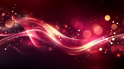 Obraz premium Dark ruby background with light smoke and a glowing light burst