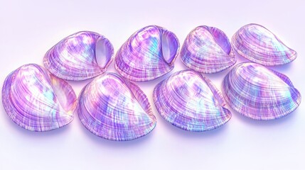 Explore the beauty of vibrant seashells in nature