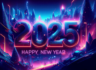 Happy New Year 2025 - Welcome 2025