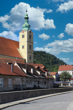 The village of Samobor Croatia
