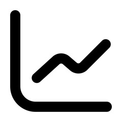 Modern, minimalist chart and graph icons, ideal for data visualization in presentations, dashboards, and apps. Includes bar, line, and pie charts with clean lines for versatile use across sizes and re