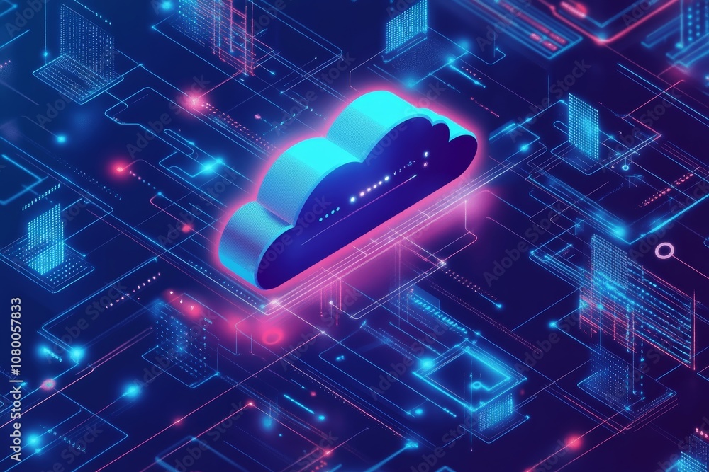 Poster cloud integration architecture in data center.