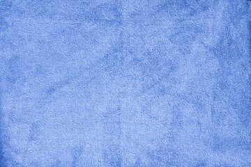 背景素材（明るい青色のファブリック）