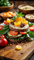 vegetables on a plate