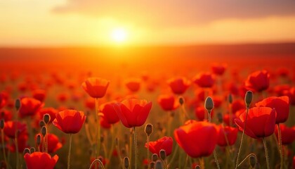 Fototapeta premium Blooming beauty at sunrise