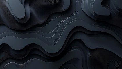 Obraz premium Dark business background with sleek abstract elements
