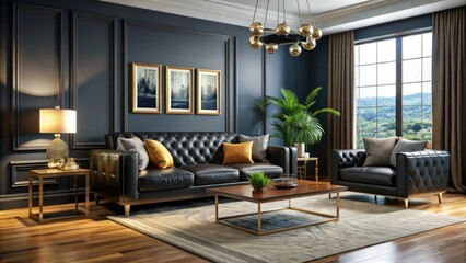 Uncover captivating color schemes that beautifully complement black living room furniture, elevating your homeâ€™s design into a modern and stylish haven. Create your ideal space.