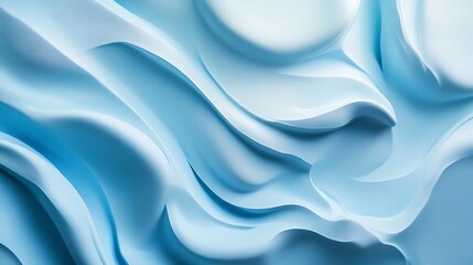 Obraz premium Abstract pale blue texture with smooth gradient for refreshing backgrounds