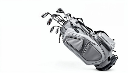 Fototapeta premium High-quality golf bag with clean lines and premium details, perfect for promotions.