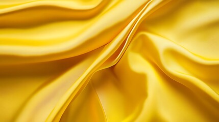 Bright canary yellow background with a gentle sheen