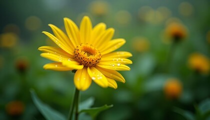 Obraz premium Blooming in the morning dew
