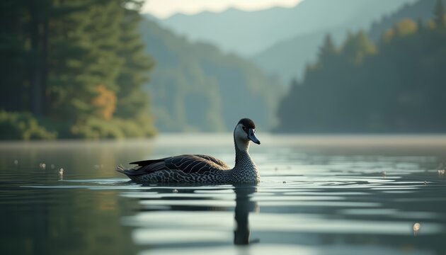  Peaceful serenity in natures embrace