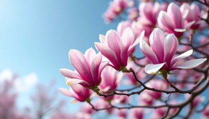 Obraz premium Blooming beauty against the sky