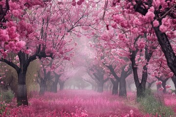 pink nature