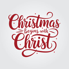 Happy new year Christmas calligraphy  t shirt design