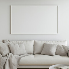 white sofa on a white background