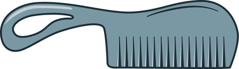 illustration of a comb